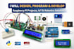 design respberry pi iot, robotics, automation with python c