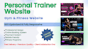 build a gym website or workout website with booking system