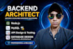 build backend scalable apis using mysql nodejs and next js