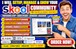 set up online communities skool course curriculum circle so thinkific course
