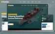 create logistics, trucking, dispatch, freight, courier moving company website