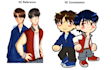 dibujare tus personajes en estilo chibi cute