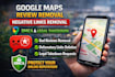 remove fake, spam, and negative links from google maps with dmca report