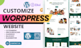 customize divi, gutenberg, blocksy, kadence, bricks builder on wordpress website