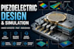 design, simulate and code piezoelectric energy harvester and pmuts