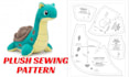 design custom plush toy sewing patterns for stuffed animals production