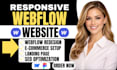 build webflow design webflow expert design and figma to webflow