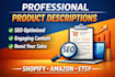 write SEO product descriptions for your ecommerce store