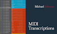 convert your song into accurate midi tracks