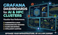 design professional grafana dashboards for kubernetes, linux, and hpc