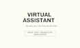 be your virtual assistant for admin support