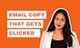write persuasive sales email, email copywriting and email sequences