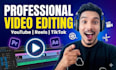 professionally edit your youtube videos with engaging visuals