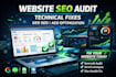 do GEO SEO, aeo, on page technical fix, semrush ahrefs site audit, technical se0