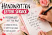 write personalized handwritten letters for you