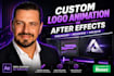create custom 2d logo animation in after effects