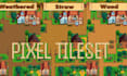do pixel art tileset topdown pixel tilemap pixel art background game assets