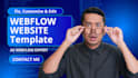 fix webflow website design, edit webflow template, fix webflow as webflow expert