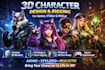 design and rig professional 3d characters for games vtuber and vrchat