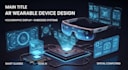 ar wearable device hardware with holographic display and embedded android system