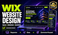 rebuid and build wix website, redesign and design wix online store landing page