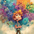 illustrate cartoon style characters