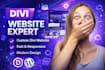 design divi website divi theme divi builder landing page figma to wordpress