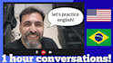 practice english with you, conversation only, not lessons