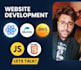 do custom website development business website, full stack web developer