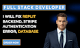 fix replit database api authentication replit github error deployment