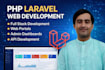 develop custom web applications using PHP laravel
