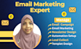 do email marketing, mailchimp setup and automation