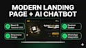 build a landing page that answers customers