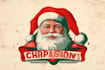 santa inspired needed printing company logo design