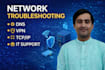 setup and troubleshoot computer networks, dns, VPN and IT infrastructure