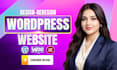 design or redesign wordpress website, business website development