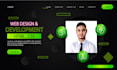 design a responsive website using HTML CSS and javascript