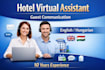 be your hotel or airbnb virtual assistant for guest communication