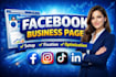 create and setup facebook business page