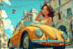 draw cute and detailed illustration