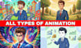 create minimal 2d cartoon animation explainer video