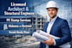structural engineer, licensed architect, pe stamp in alabama and vermont