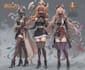 draw anime and game style characters art