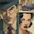 draw cinematic comic scene illustration