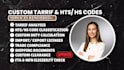 do international trade, custom tarrif, hs code classification, trade compliance