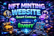 build token, nft minting website, nft marketplace, dex, coin, smart contract