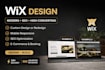 design wix website design, wix website redesign and wix business website design