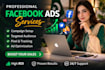 do facebook ads campaign, instagram ads, fb advertising, ads conversion