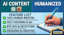 rewrite, edit and humanize chatgpt ai content