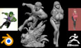 convert 2d drawing image photo to 3d printable model ready for 3d printing